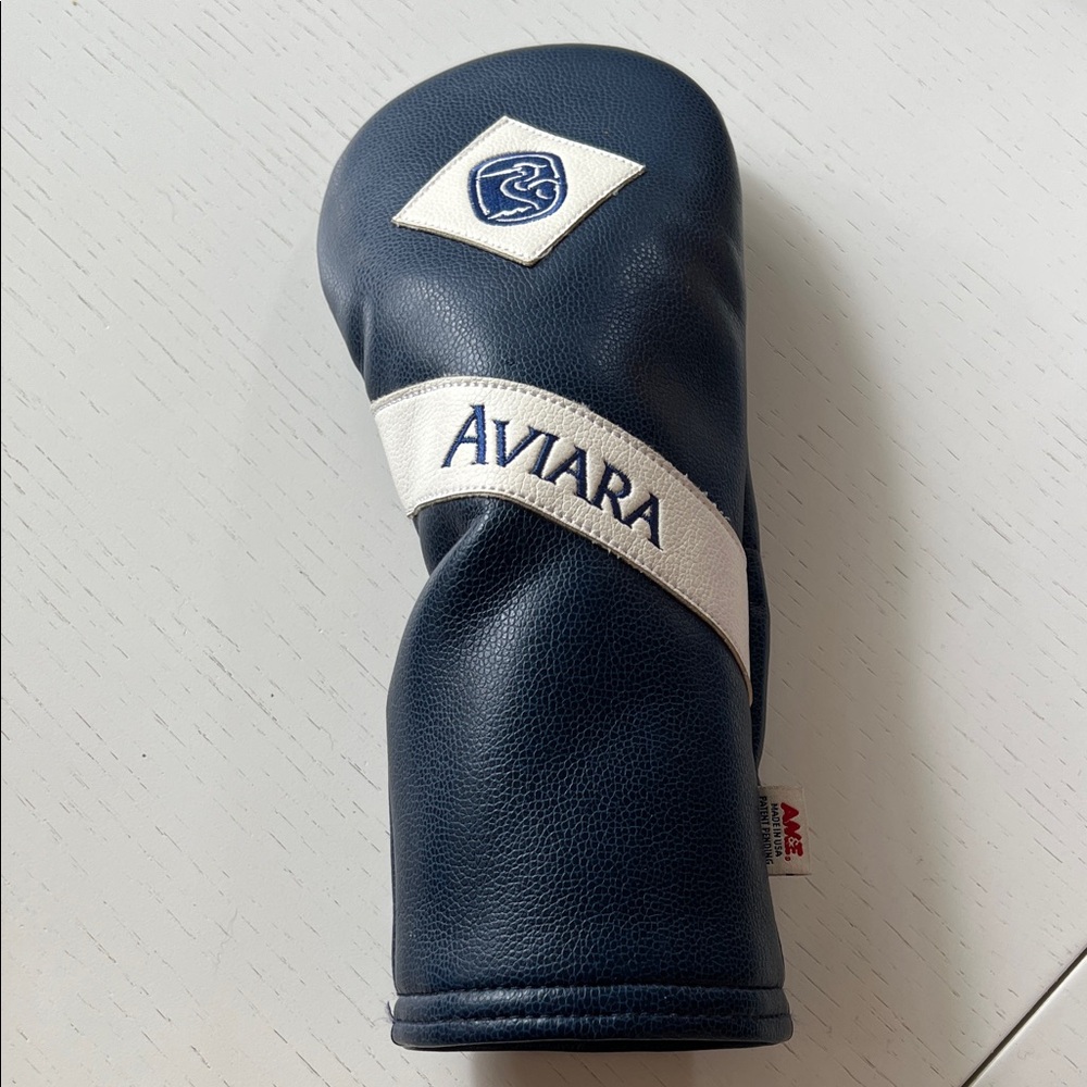 Hestra Navy and White Golf Glove
